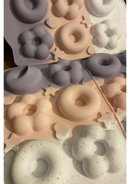 Esnek ve Yapışmaz 6’lı Silikon Kek Kalıbı fırsatları