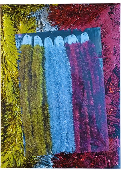 Yılbaşı Parti Süsü Sim Süs Kalın 10'lu Set