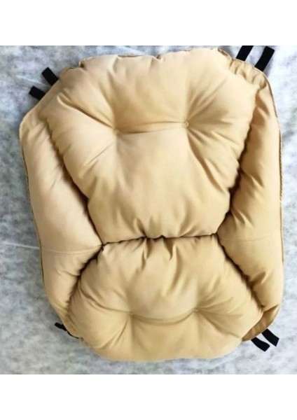 Armegeda Elit Lüks Minderli Katlanır Sandalye Minderi Bej fiyatları