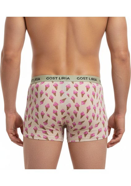 Gost Liria- Ice Cream Desenli Erkek Boxer indirimleri
