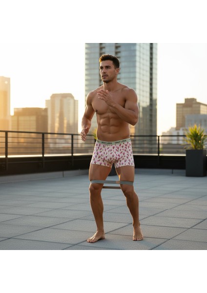 Gost Liria- Ice Cream Desenli Erkek Boxer