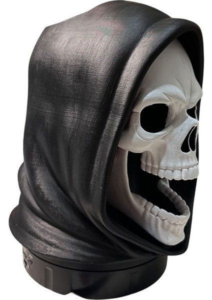 El Boyaması Rgb Işıklı Kapüşonlu Dekoratif Figür – 16 Renk LED Uzaktan Kumandalı Özel Tasarım Obje fırsatları