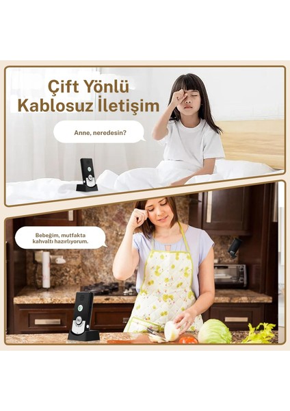Diyafon Kapı Zili Interkom Audio Kablosuz Konuşmalı Uzun Menzilli Iki Yönlü Telsiz Zil fırsatları