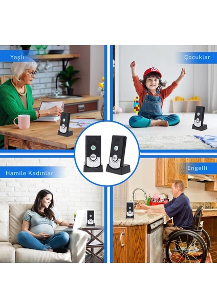Diyafon Kapı Zili Interkom Audio Kablosuz Konuşmalı Uzun Menzilli Iki Yönlü Telsiz Zil indirimleri