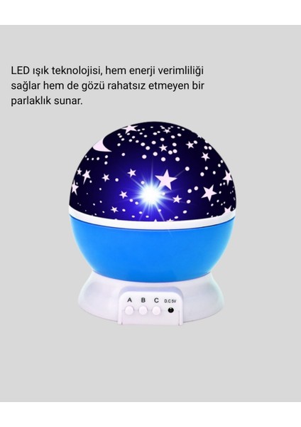 Lvsqvr Renkli LED Gece Lambası 6 Işık Modlu Çocuk Odası Atmosfer Aydınlatma fiyatları
