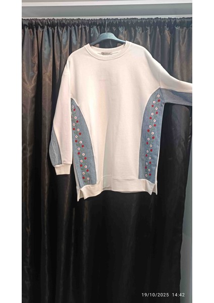 Nakışişlemelikotdetaylıtesettür Tunik fırsatları