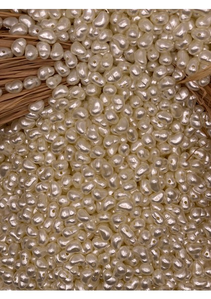 100 Adet Şekilli Yamuk Plastik Sedefli Inci 25 Gram modelleri