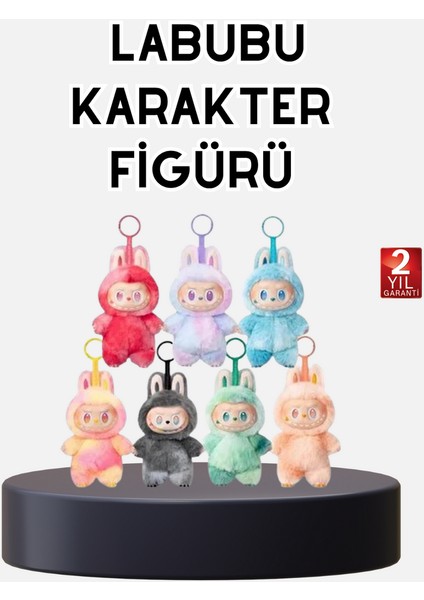 Lvsqvr Labubu Koleksiyonluk Peluş Oyuncak – Yumuşak Kumaşlı, Dekoratif Tasarım, Hediyelik