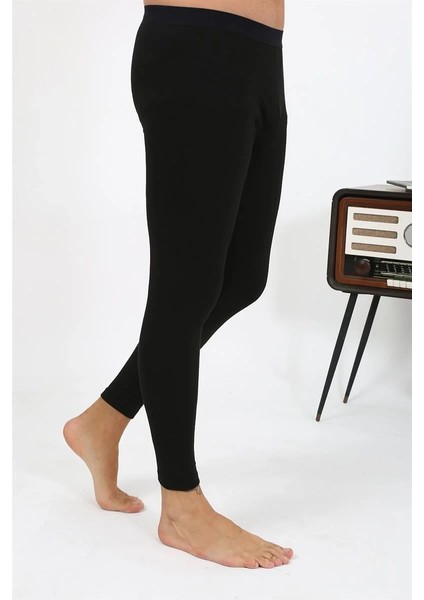 Erkek Termal Tayt Kışlık Tek Alt Içlik Siyah fiyatları