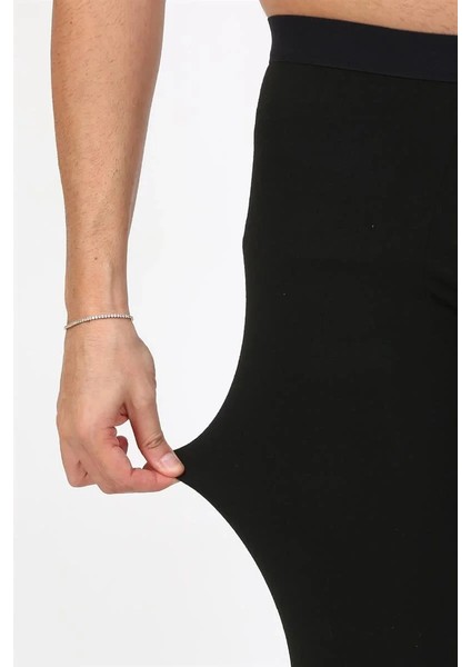 Erkek Termal Tayt Kışlık Tek Alt Içlik Siyah modelleri