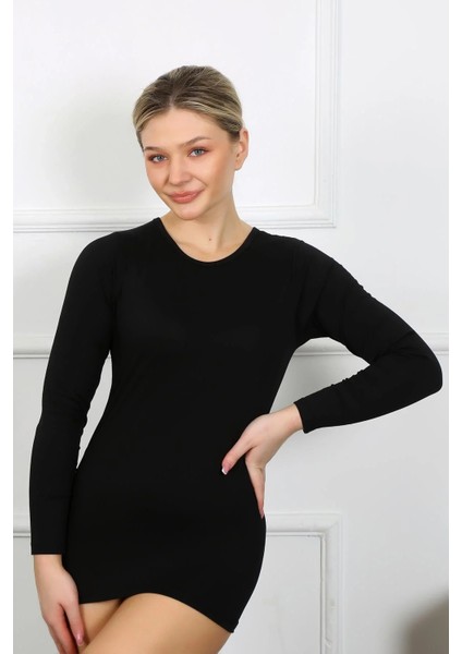 Bayan Uzun Kol Body Siyah fiyatları