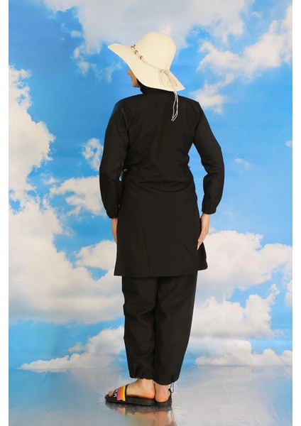 Kadın Tam Tesettür Mayo Siyah indirimleri