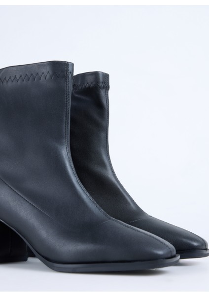 Siyah Kadın Topuklu Bot Foley indirimleri