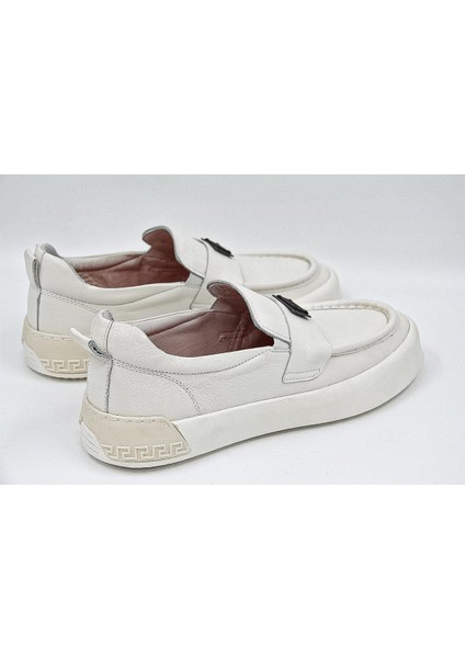 Alfa 5405 Erkek Loafer Ayakkabı - Krem modelleri