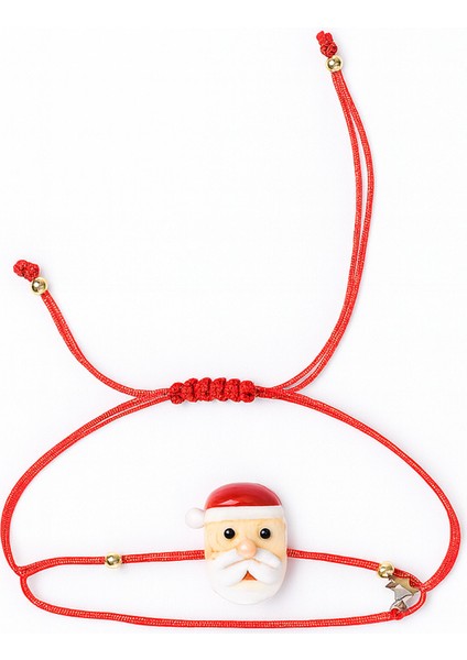 Kırmızı Noel Baba Figürlü Yılbaşı Bileklik, Şık ve Neşeli Hediye Seçeneği fiyatları