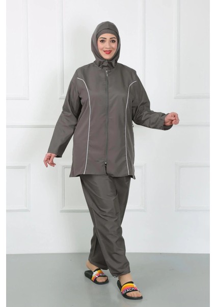 Büyük Beden Tesettür Büyük Mayo Füme fiyatları