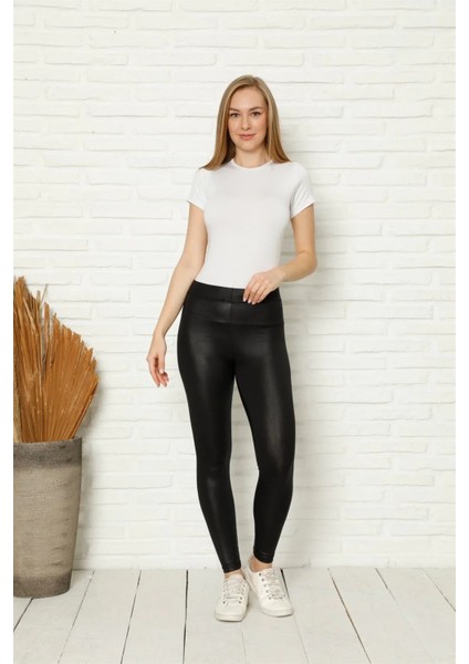 Kadın Deri Tayt Siyah fiyatları