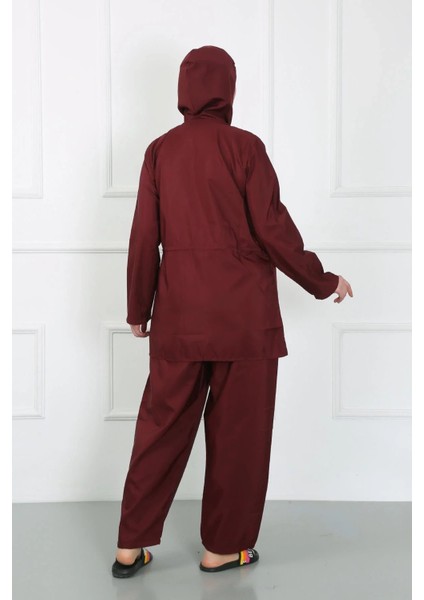 Büyük Beden Tesettür Büyük Mayo Bordo indirimleri