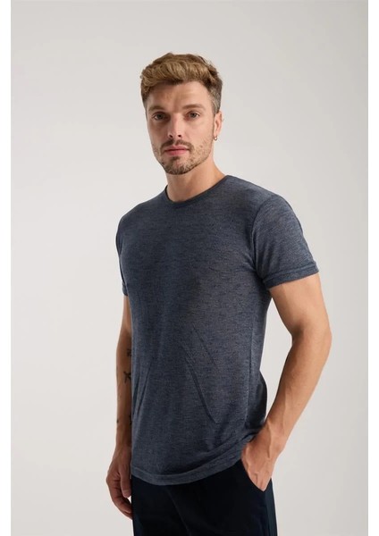 Erkek Lacivert Sıfır Yaka Kısa Kol Şortlu Pijama Takımı fiyatları