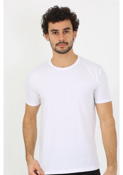 Erkek Sıfır Yaka Beyaz Penye Atlet fırsatları
