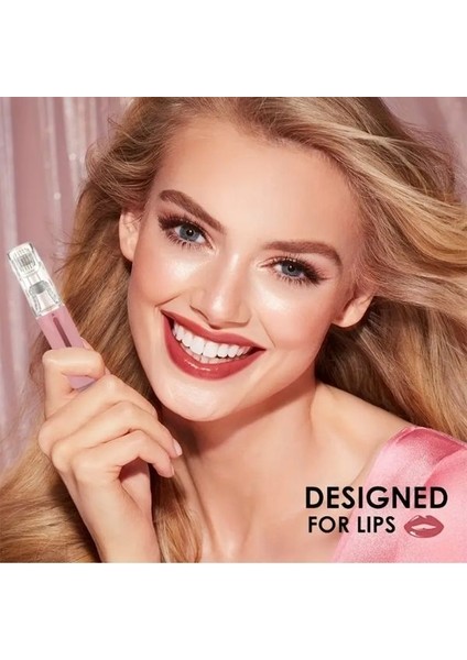 0.25MM Sıvı Dağıtıcı ile Dudak ve Yüz Için Pembe Rulo Masaj Aleti-Manuel ve Kompakt Masaj Aleti