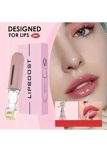 0.25MM Sıvı Dağıtıcı ile Dudak ve Yüz Için Pembe Rulo Masaj Aleti-Manuel ve Kompakt Masaj Aleti fırsatları