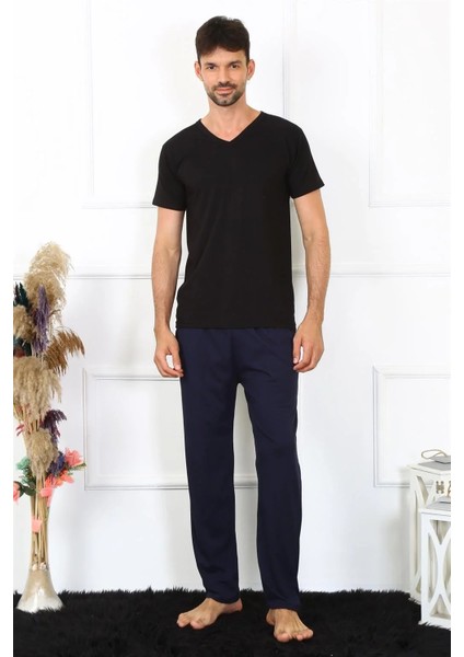 Erkek Pamuk Lacivert Tek Alt Pijama fiyatları