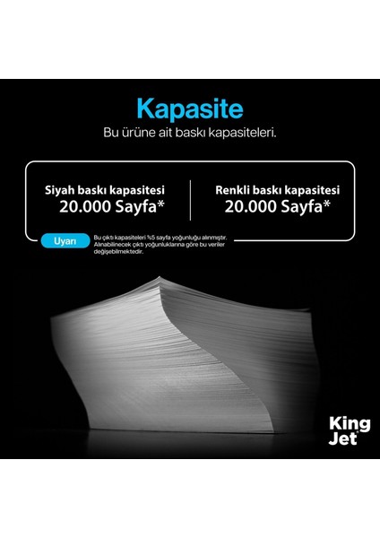 Epson Uyumlu WF-C879RDWF Standart Kapasiteli 4 Renk (Takım) Çipli Muadil Kartuş | T05A1 modelleri