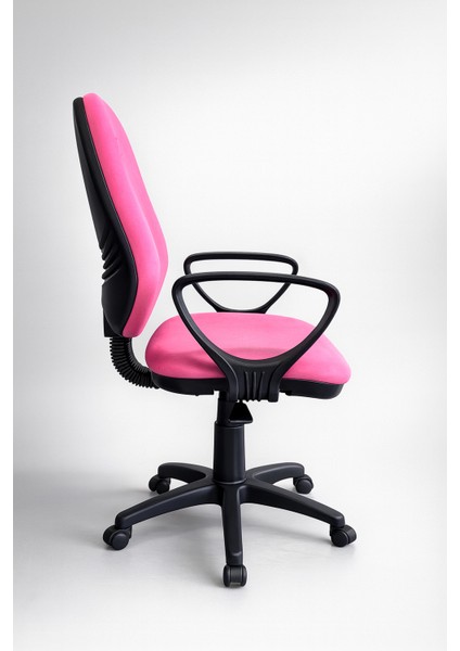 Dole Siyah Gövde/pembe Döşemeli Ofis Büro Sekreter Bilgisayar Çalışma Oyuncu Koltuğu Sandalyesi fiyatları