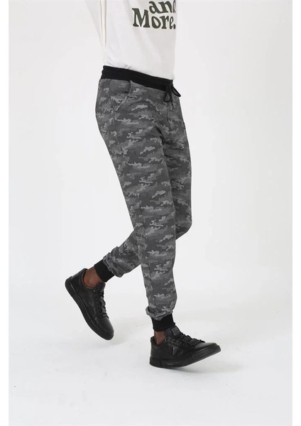 Erkek Pamuk Alt Eşofman Gri fırsatları