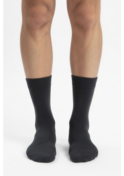 Erkek Ekstra Yumuşak Dikişsiz Antrasit Soket Çorap modelleri