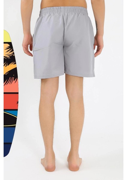 Erkek Gri Deniz Şortu fırsatları