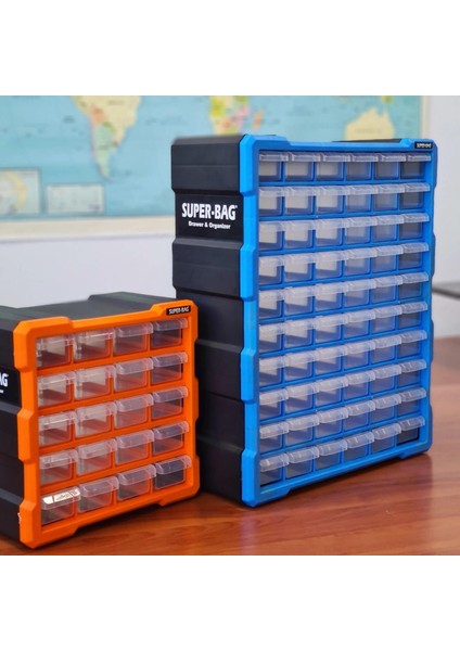 Süper Bag ASR-6000 Monoblok Çekmece Seti Büyük 60'lı indirimleri
