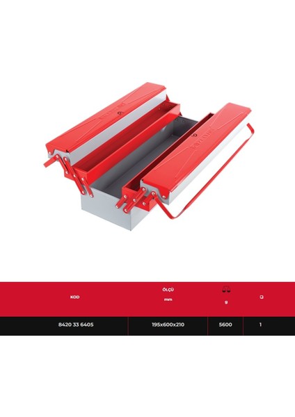 IZELTAS Takım Çantası 5 Gözlü Uzun 600 mm fırsatları