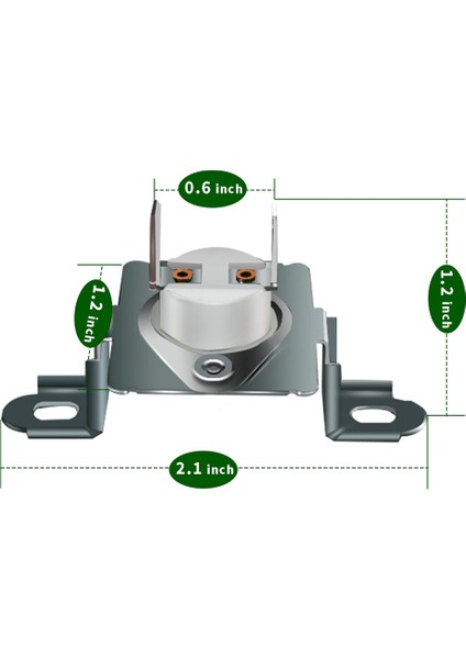 AP4440975 1268366 Paketi Için 6931EL3003D Kurutma Makinesi Termal Sigortası Değişimi (Yurt Dışından) modelleri