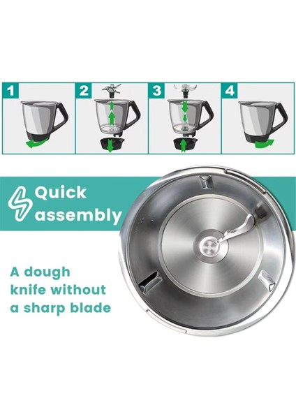 Thermomix Için Hamur Bıçağı, Karıştırma Bıçağı Yedek Aksesuarları (Yurt Dışından) indirimleri