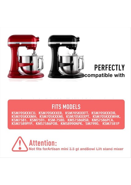 Kitchenaid Için 7qt Paslanmaz Çelik Mikser Kabı (Yurt Dışından) fırsatları