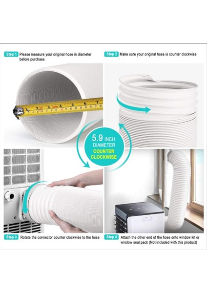 Klima Hortumu, Taşınabilir Egzoz Havalandırma Hortumu (Yurt Dışından) indirimleri