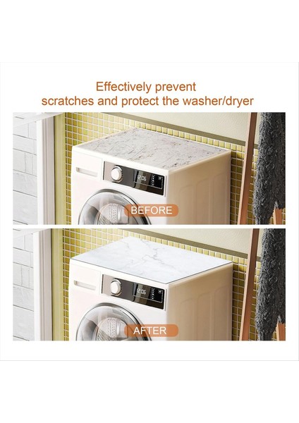 Çamaşır Makinesi ve Kurutma Makinesi Üst Kılıfları, Çamaşır Makinesi Kurutma Makinesi Üst Koruyucu Mat (Yurt Dışından) fırsatları