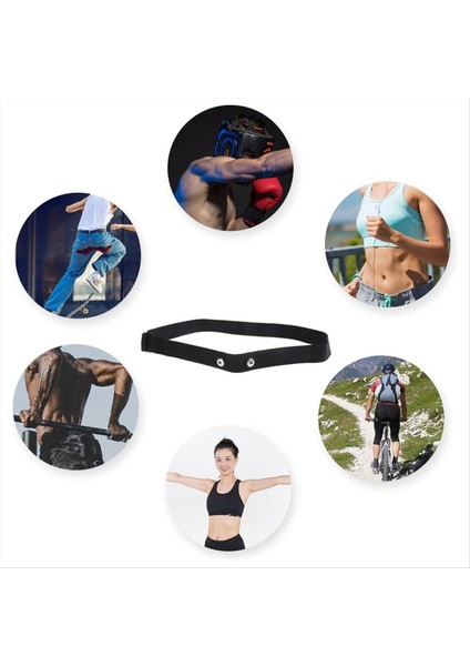 Kalp Atış Hızı Göğüs Kemeri Yedek Kemer Siyah (Yurt Dışından) fiyatları