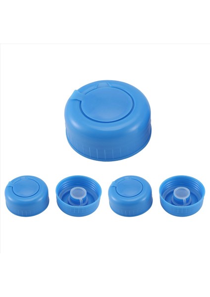 Su Sürahisi Kapağı 5'li Paket Plastik Su Mavi Galon Içme Sızıntısı Yok (Yurt Dışından) modelleri