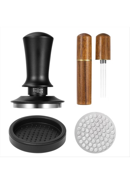 51 mm Espresso Tamper ve Karıştırıcı Seti, Espresso Kahve Tamper (Yurt Dışından)