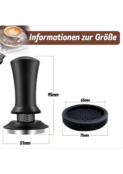 Kahve Tamper Seti 51 Mm, Espresso Tamper Seti, Espresso Makinesi Için (Yurt Dışından) fiyatları