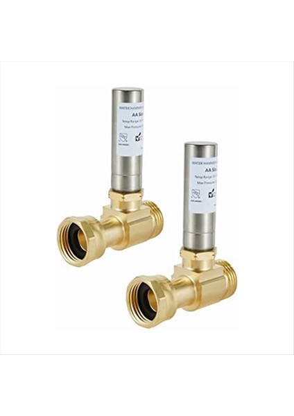 S-241 Çamaşır Makineleri Için Su Darbesi Giderici, 3/4 Inç Bağlantı, 2 Adet (Yurt Dışından)