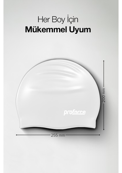 Bone Silikon Yüzme Bonesi SB01 Beyaz modelleri