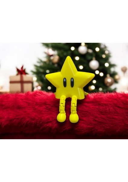 Sevimli Noel Yıldızı Dekoru, Güzel ve Şık Ev Dekorasyonu Için Ideal Seçim