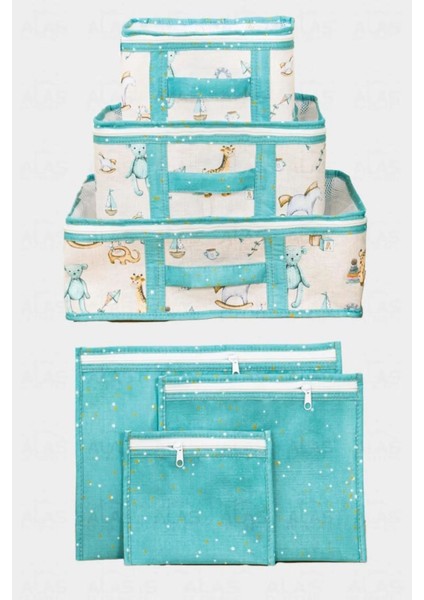 6'lı Bavul Organizer Seti modelleri