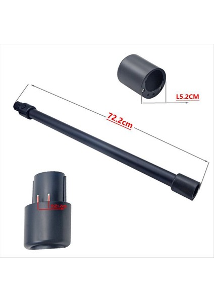 Dreame R10 R20 R30 T20 T30 V6 V8 Siyah Için Metal Boru Uzatma Çubuğu (Yurt Dışından) fiyatları