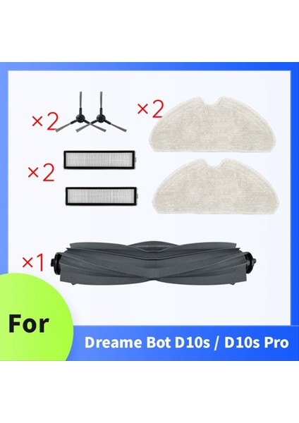 Dreame Bot D10S / D10S Pro Süpürme Makinesi Aksesuarları Için 7 Adet (Yurt Dışından) modelleri
