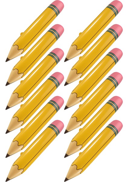 12 Adet 27 Inç Dev Büyük Şişme Kalem Doğum Günü Partisi Hediyeleri Kalem Asma Sınıf Dekorasyonu (Yurt Dışından) fiyatları